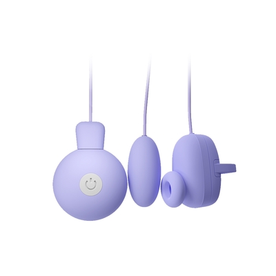 GALAKU|小魔吸|吸吮震動跳蛋 USB充電款 紫
