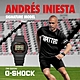 CASIO卡西歐 G-SHOCK 世界級職業足球員 Andrés Iniesta 限量簽名款 經典方型 DW-5600AI-1_42.8mm product thumbnail 1