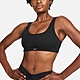 NIKE AS W NK ALATE ALL U RIB BRA 女運動內衣-黑-FB4067010 product thumbnail 1