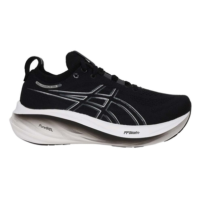 ASICS GEL-NIMBUS 26 女慢跑鞋-寬楦 亞瑟士 1012B602-001 黑白