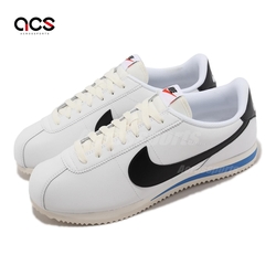 Nike 休閒鞋 Cortez 男鞋 女鞋 白 黑勾 復古 經典 皮革 阿甘鞋 奶油中底 DM4044-100