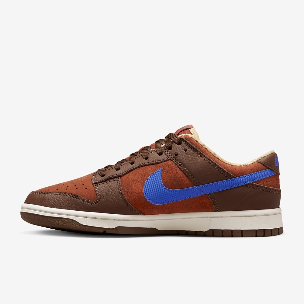 NIKE DUNK LOW RETRO PRM 男休閒運動鞋-棕藍色-DR9704200