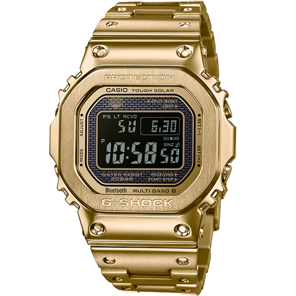 CASIO 卡西歐G-SHOCK 35周年太陽能電波手錶新春送禮GMW-B5000GD-9 | G