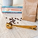 《Rex LONDON》可夾式咖啡豆勺(金15g) | 豆杓 豆匙 粉杓 粉匙 product thumbnail 1