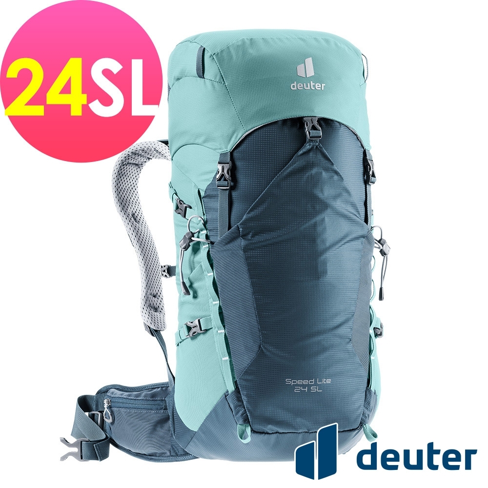 【deuter 德國】SPEED LITE AIR 24SL超輕量旅遊背包3410521藍/湖藍/戶外休閒包/健行包/登山包*