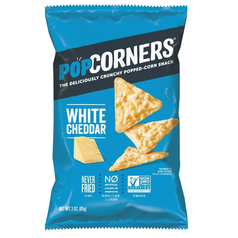 POPCORNERS 爆米花脆片切達起司口味 85g/包