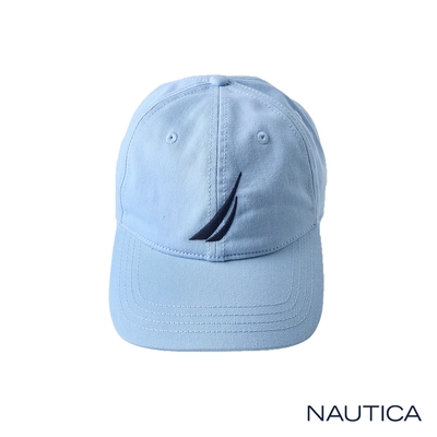 Nautica 夏日繽紛品牌LOGO棒球帽-藍色