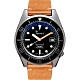 SQUALE 鯊魚錶 1521經典系列機械錶-黑x棕/42mm product thumbnail 1