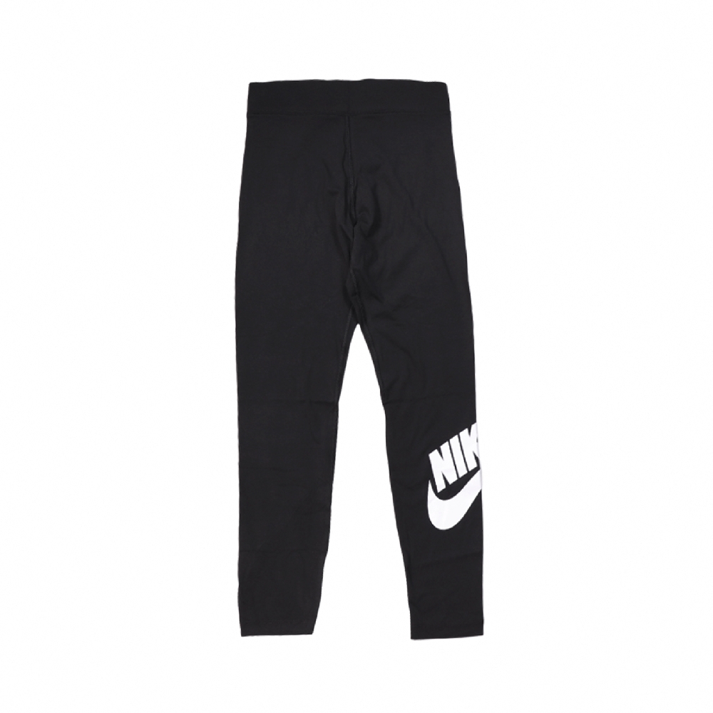 Nike 緊身褲High Rise Leggings 女款內搭健身重訓高腰路跑彈性黑白CZ8529-010, NIKE