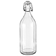 《TESCOMA》扣式密封玻璃水瓶(豎紋1L) | 水壺 product thumbnail 2