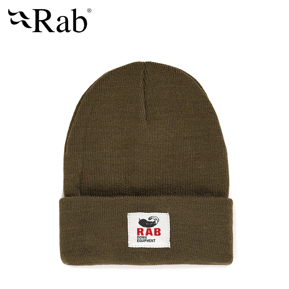 【RAB】Essential Beanie 經典羅紋毛帽 軍綠 #QAA65