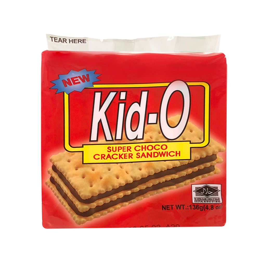 Kid-O日清 三明治餅乾-巧克力口味(136g)