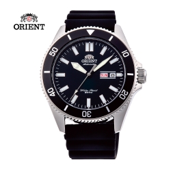 ORIENT 東方錶 WATER RESISTANT系列200m潛水錶-黑色/44 mm