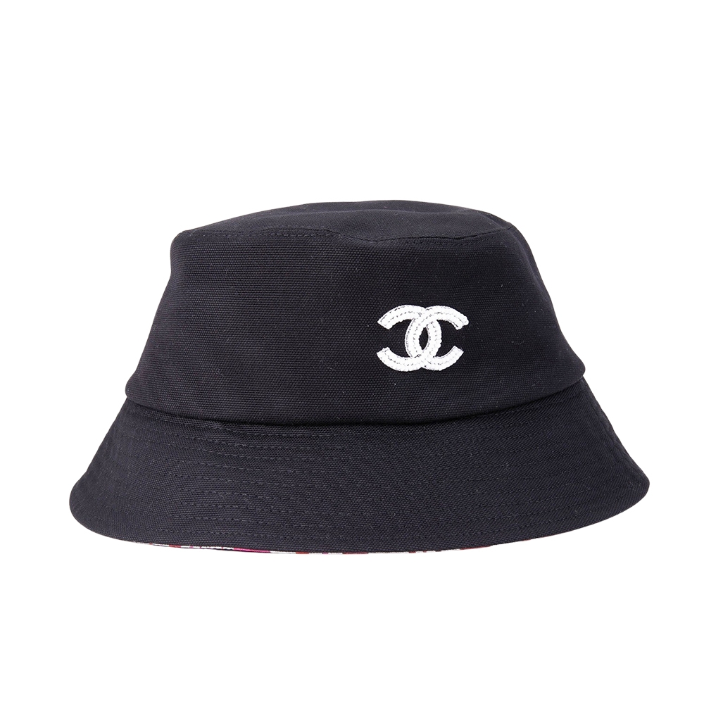 CHANEL Bucket Hat白色LOGO 漁夫帽(黑色-L) | CHANEL香奈兒| Yahoo奇摩 