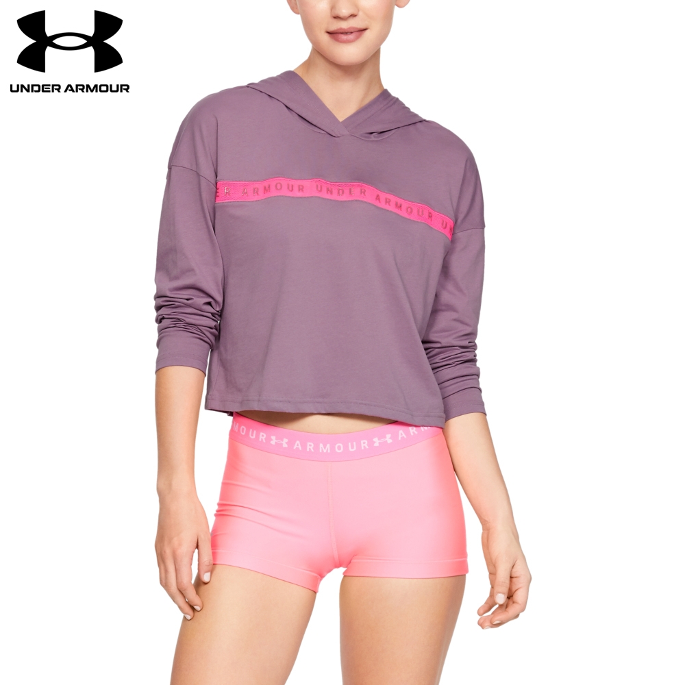 【UNDER ARMOUR】UA 女 Favorite連帽套頭衫-優惠商品