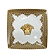 VERSACE HOME 系列 12CM 美杜莎金logo瓷器方盤 product thumbnail 1