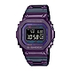 CASIO卡西歐 G-SHOCK 電波 藍牙 太陽能電力 全金屬 日暮東京 紫x藍灰 經典系列 GMW-B5000PB-6_43.2mm product thumbnail 1