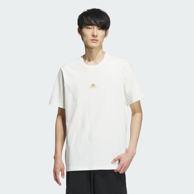 ADIDAS CM GFX TEE 男短袖上衣-白-IT3994