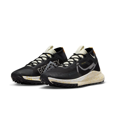 NIKE 慢跑鞋 男鞋 運動鞋 緩震 防潑水 REACT PEGASUS TRAIL 4 GTX 黑 DJ7926-005