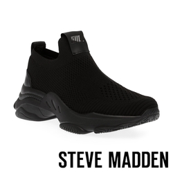 STEVE MADDEN-MOVIN ON 透氣網布運動休閒鞋-黑色