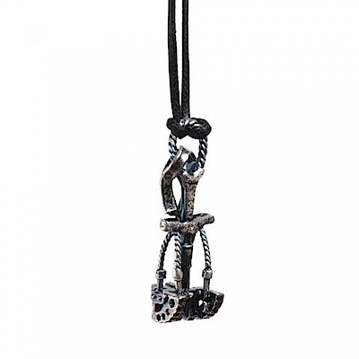 SAC #021 青銅項鍊吊飾 岩楔