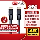 PX大通4K@30高畫質公對公高速乙太網HDMI線7.5米 HDMI-7.5MM product thumbnail 1