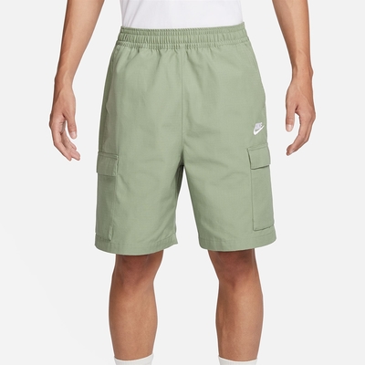 NIKE 短褲 男款 運動褲 AS M NK CLUB CARGO SHORT 綠 FB1247-386