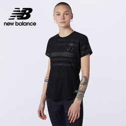 New Balance 短袖上衣_女性_黑色