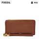 FOSSIL Logan 多層真皮拉鍊RFID防盜長夾 (多色任選) product thumbnail 7