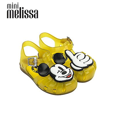 Melissa X Mickey 米奇按個讚寶寶鞋-黃色