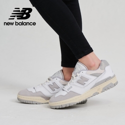 New Balance 復古鞋_中性_白灰色