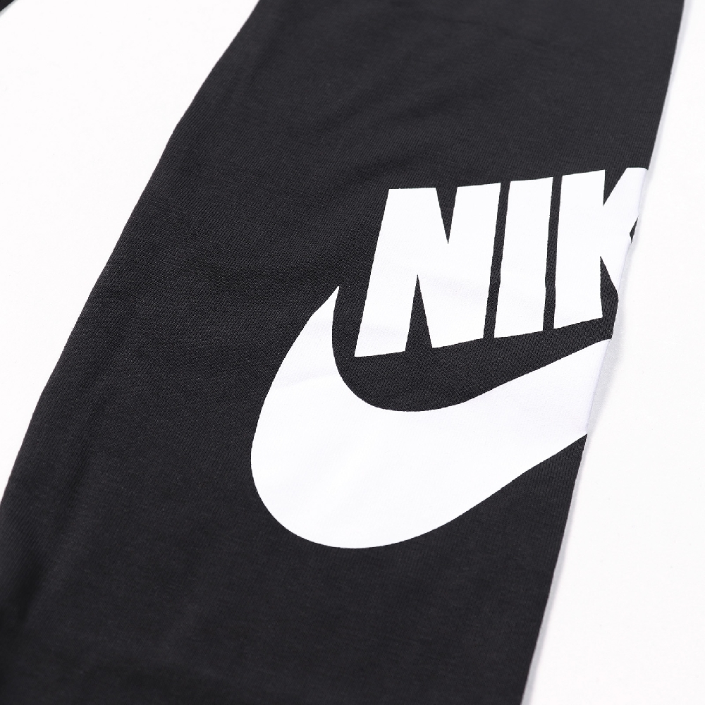 Nike 緊身褲High Rise Leggings 女款內搭健身重訓高腰路跑彈性黑白