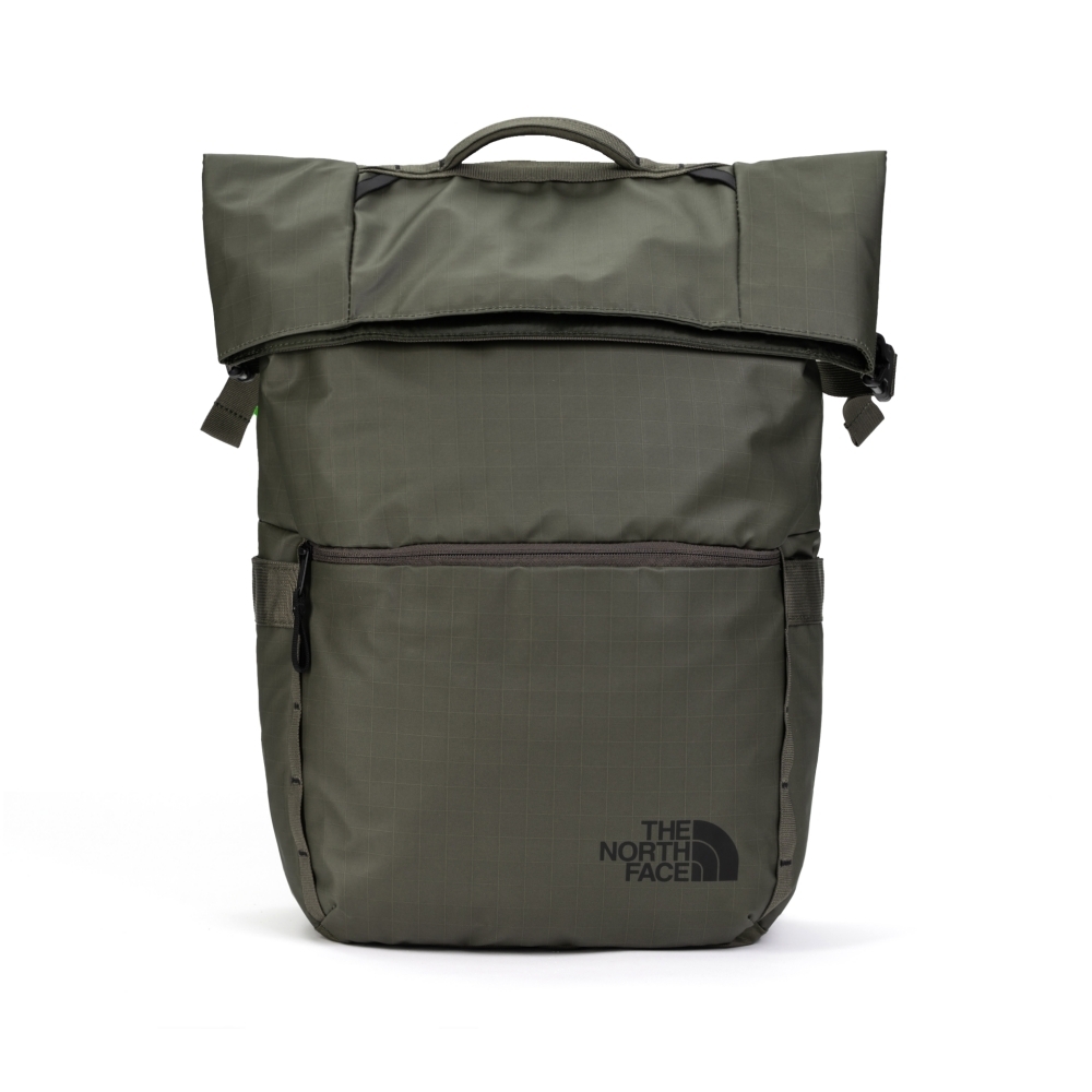 The North Face BASE CAMP VOYAGER ROLLTOP 後背包-橄欖綠-NF0A81DOBQW