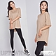 STL yoga 韓國瑜珈服 UPTOWN Round Long Tee 運動機能 前短後短袖長版上衣 奶茶SkinnyBeige product thumbnail 1