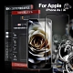 Xmart for iPhone Xs/ iX 3D熱彎10倍硬度滿版玻璃保護貼-黑 product thumbnail 2
