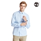 Timberland 男款天空藍純棉長袖襯衫|A2EMS product thumbnail 1