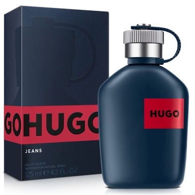 HUGO BOSS 丹寧男性淡香水125ml