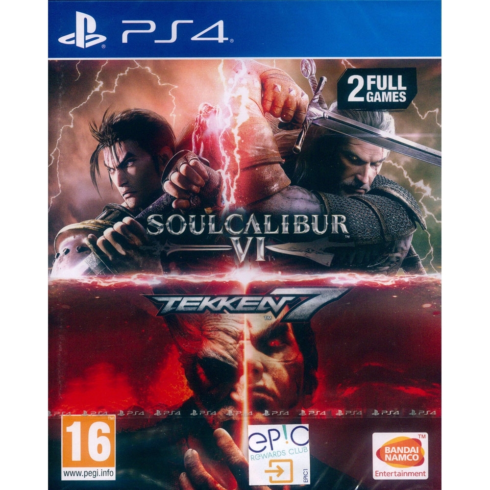 鐵拳 7 + 劍魂 6 合輯 Tekken 7 + Soulcalibur VI - PS4 英文歐版 | PS4 射擊/格鬥遊戲 |  Yahoo奇摩購物中心