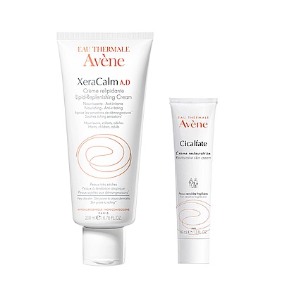 Avene 雅漾 舒緩乾癢霜再生組