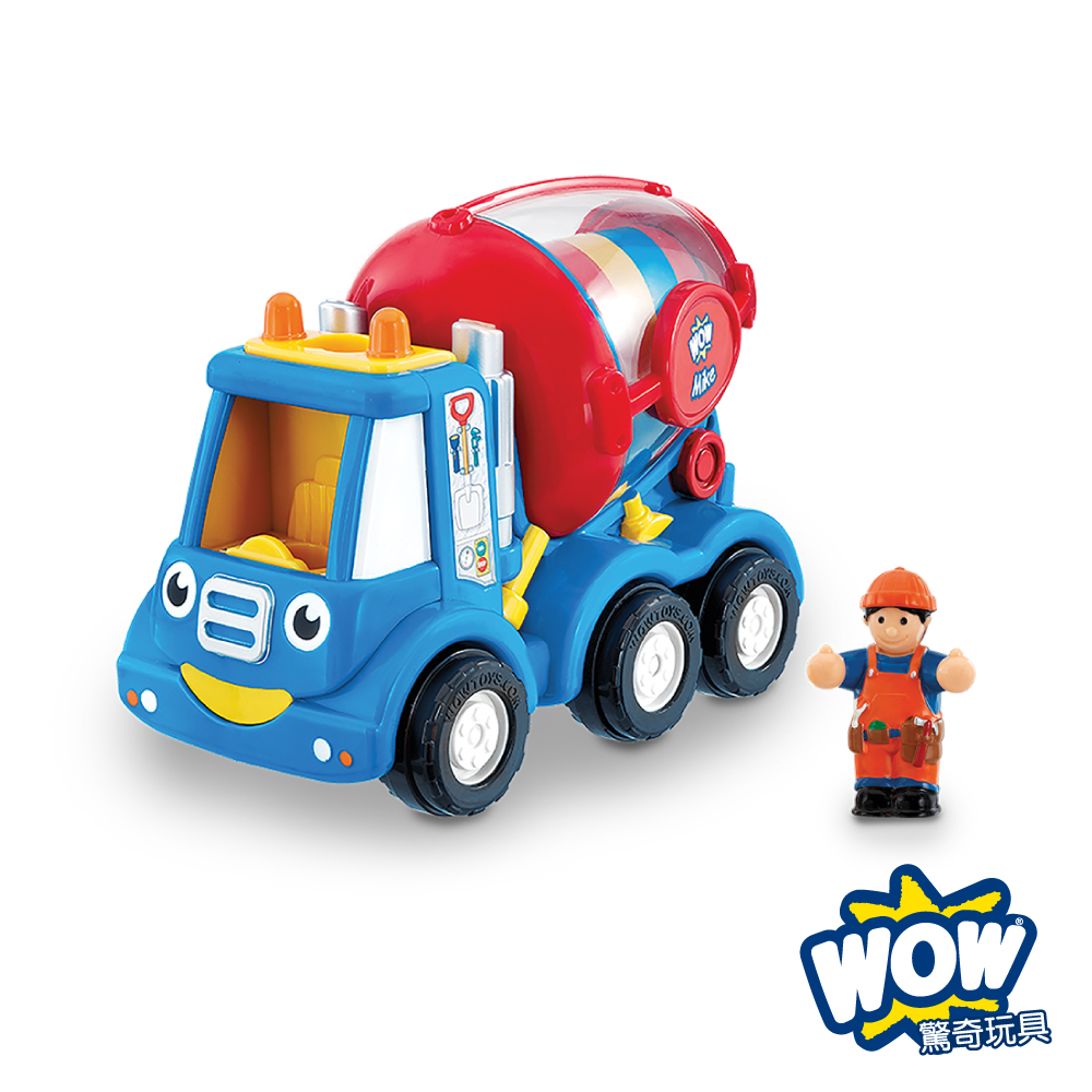【WOW Toys 驚奇玩具】水泥車 麥克