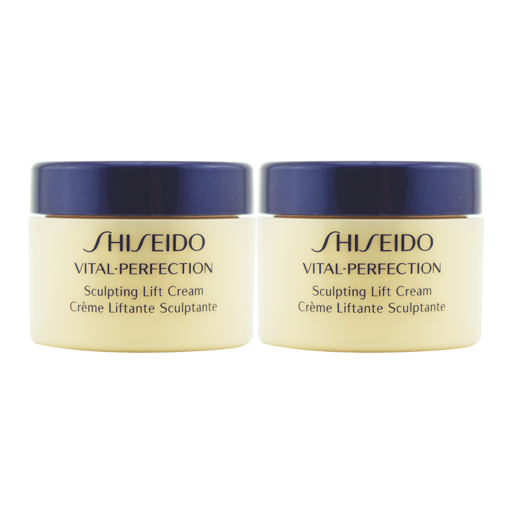 SHISEIDO 資生堂 全效抗痕緊顏白金霜 15ml*2