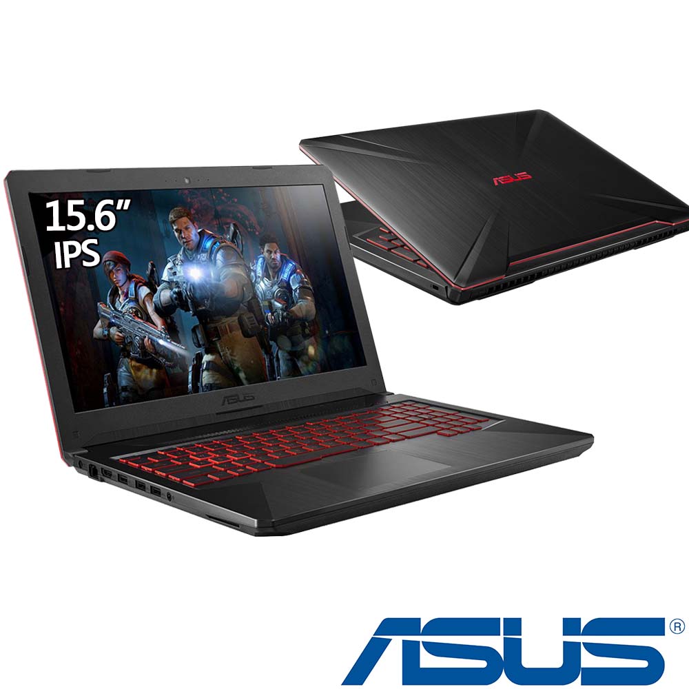 ASUS FX504GE 15吋筆電(i5八代/4G+8G/雙碟/GTX1050Ti/特仕效能筆電