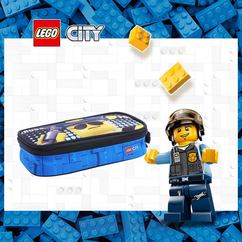 LEGO丹麥樂高鉛筆盒-警察 10052-2003