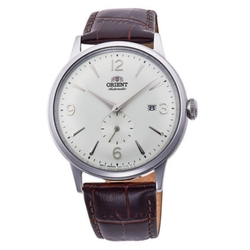 ORIENT 東方錶 官方授權 機械錶 銀框白面 皮帶款-40.5mm-(RA-AP0002S)