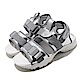 Nike 涼拖鞋 Canyon Sandal 穿搭 女 魔鬼氈 簡約 夏日 輕便 銀 白 CW6211001 product thumbnail 1