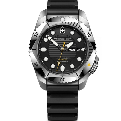 Victorinox 瑞士維氏 Dive Pro 300米潛水機械腕錶-43mm黑 VISA-241994