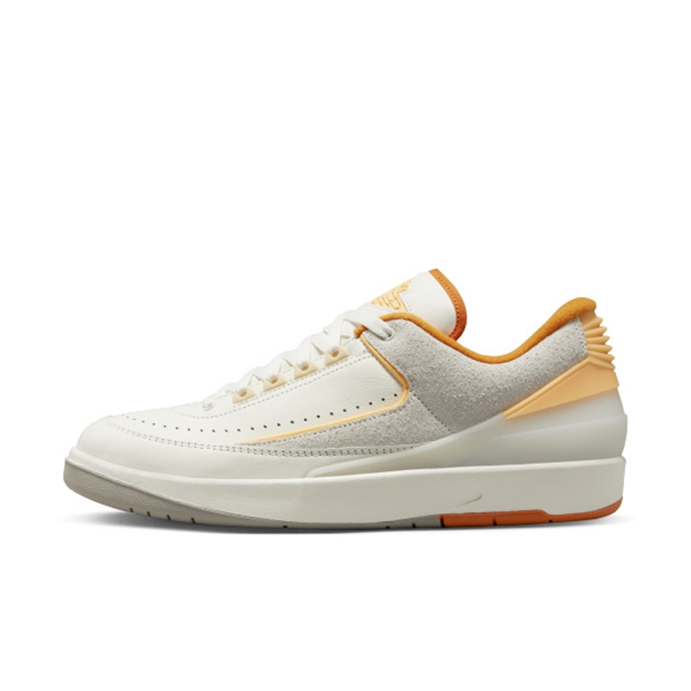 NIKE AIR JORDAN 2 RETRO LOW 男籃球運動鞋-米白/橘-DV9956118 | 籃球