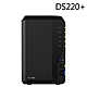 Synology 群暉科技 DS220+ NAS 含 WD 紅標 Plus 8TB 2顆 WD80EFZZ 共16TB product thumbnail 1
