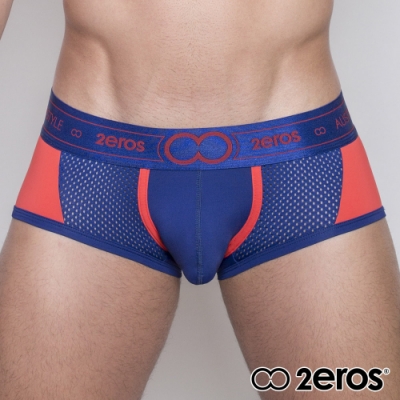 2EROS 絕代系列-超彈性透氣型男四角內褲(藍紫色)