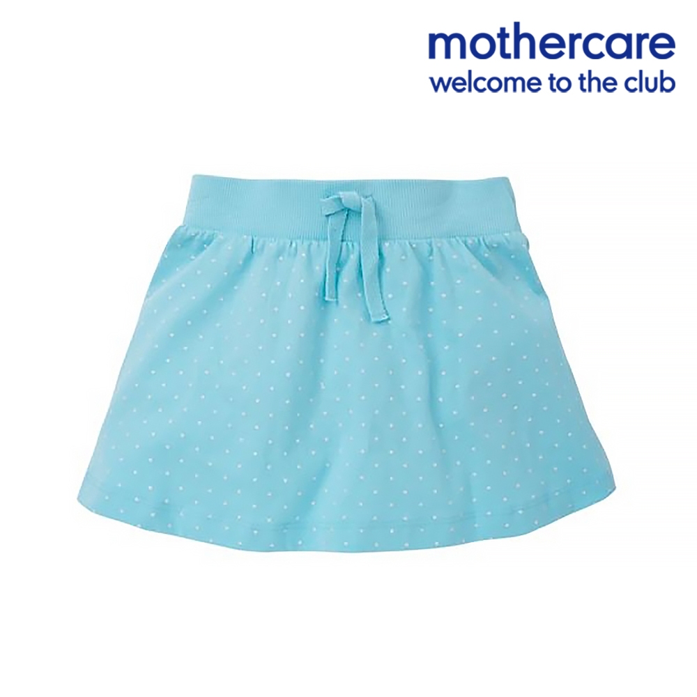 mothercare 專櫃童裝 藍色點點百褶裙/短裙 (3-8歲)